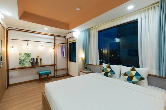 Phòng Deluxe Double City View